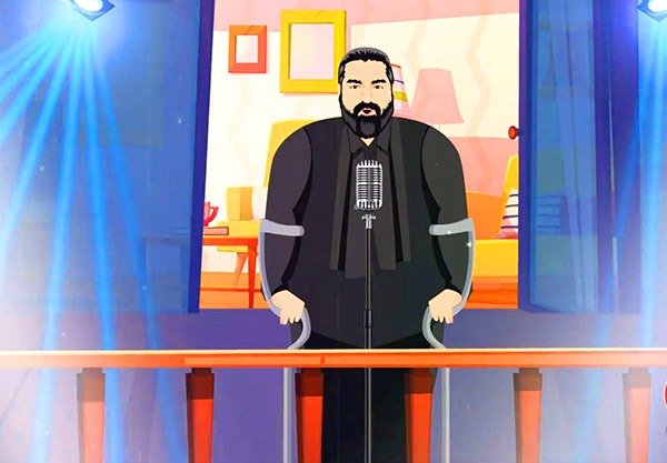 انیمیشن آهنگ “یه چیزی میشه” رضا صادقی