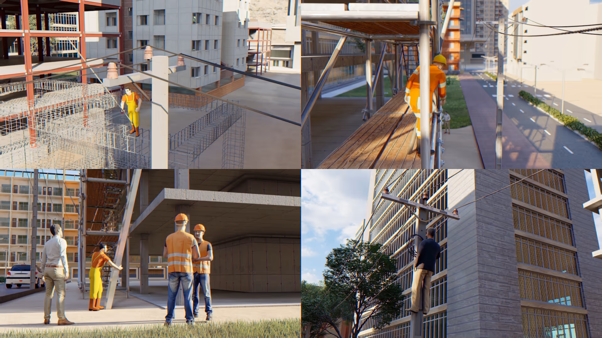 موشن گرافیک سه‌بعدی حریم شبکه برق