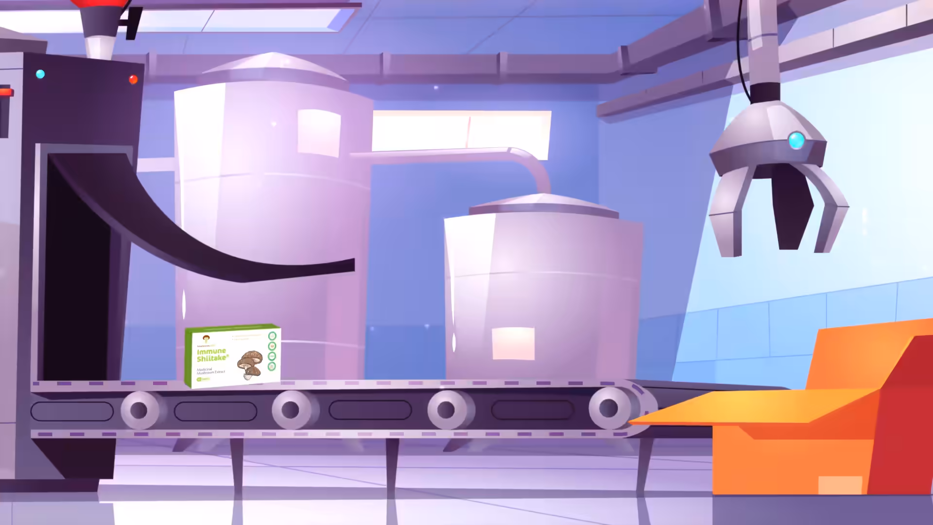 موشن گرافیک معرفی قارچ های دارویی و کاربردهای آن‌ها