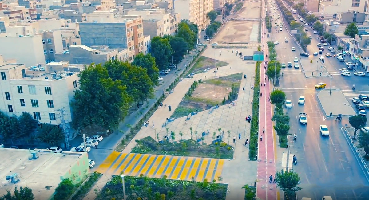 تیزر خط آهن تهران تبریز | پروژه ساماندهی اراضی فوقانی